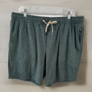 Mens R.O.W. Right‎ Of Way Heathered Green Pocket Shorts XL Extra Large